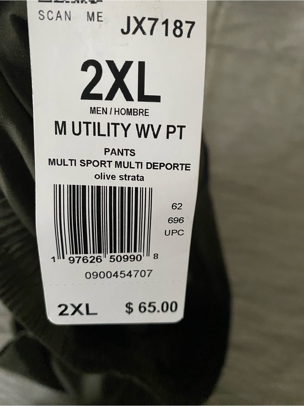 Adidas big $Tall  multi sport - Picture 7 of 9
